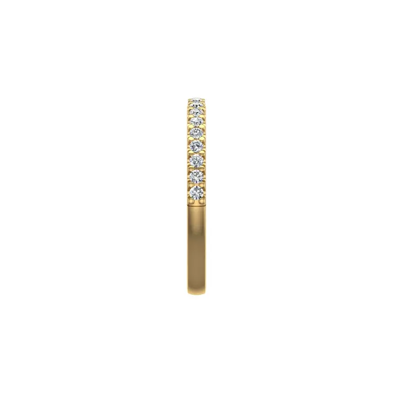 14K Yellow Gold Rosie Pave Band