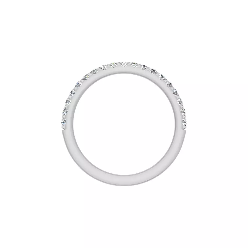 18K White Gold Rosie Pave Band