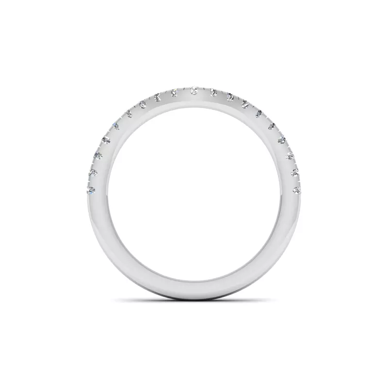 14K White Gold Marlee Pave Band