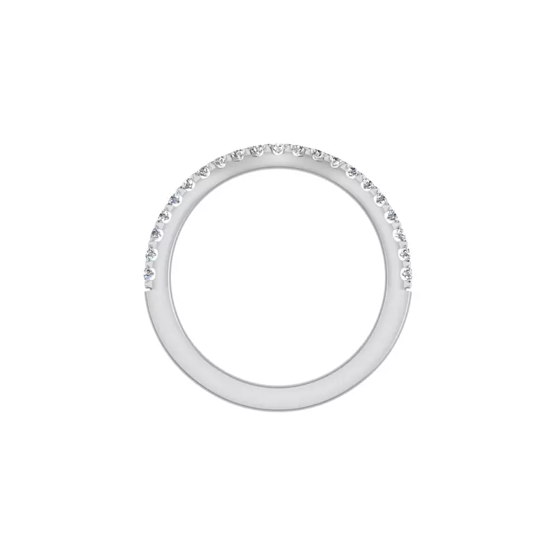 14K White Gold Sarai Pave Band