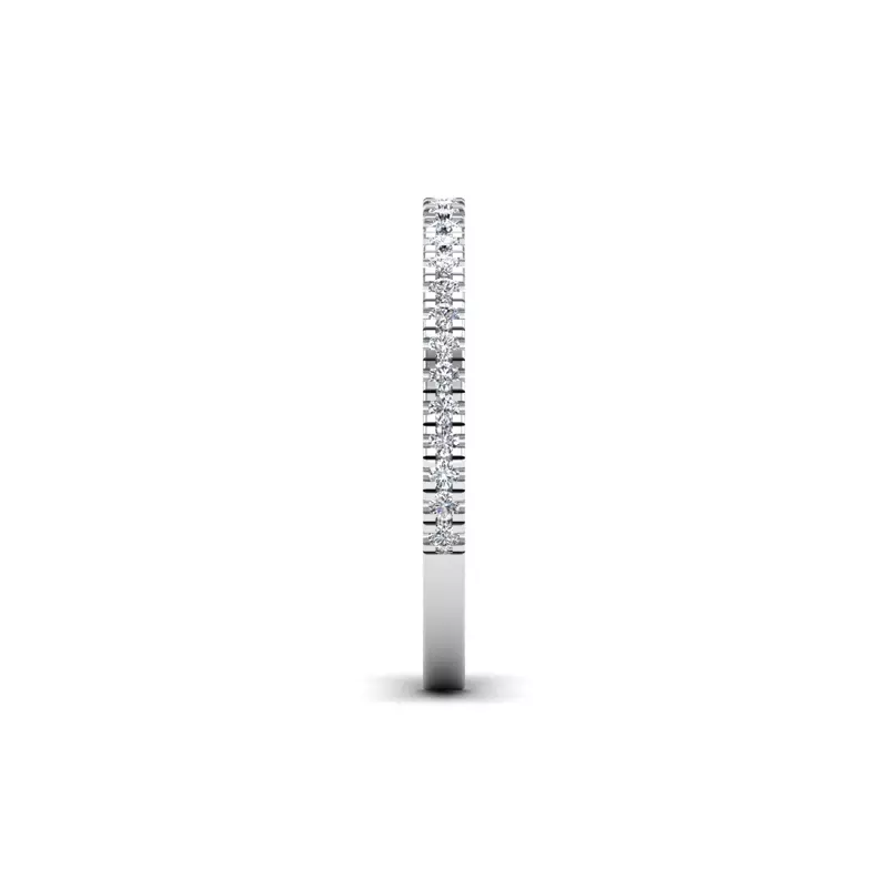 18K White Gold Hattie Pave Band