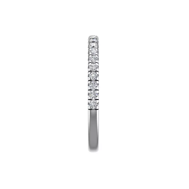 14K White Gold Nadia Pave Band