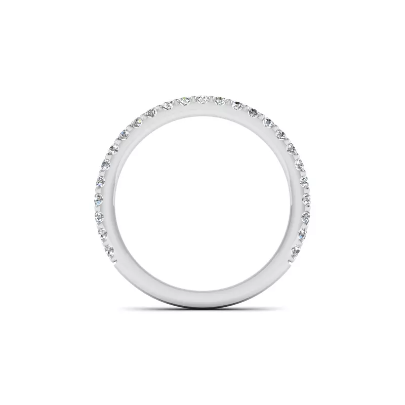 Platinum Leyla Pave Band