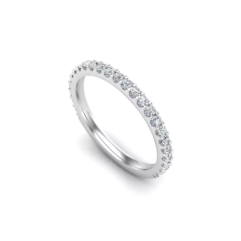 Platinum Leyla Pave Band