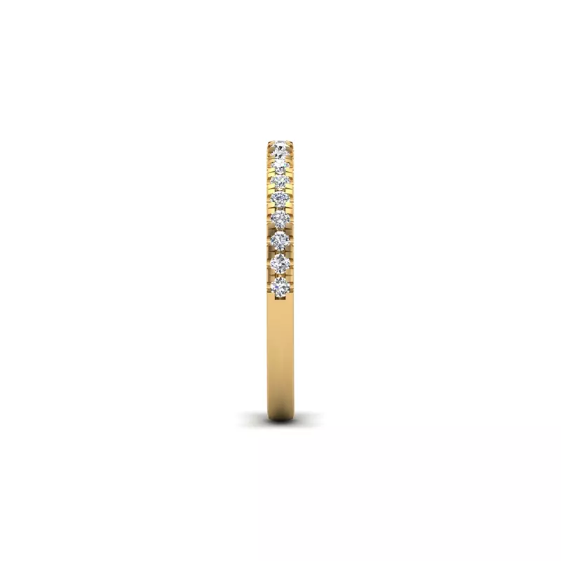 14K Yellow Gold Matilda Pave Band