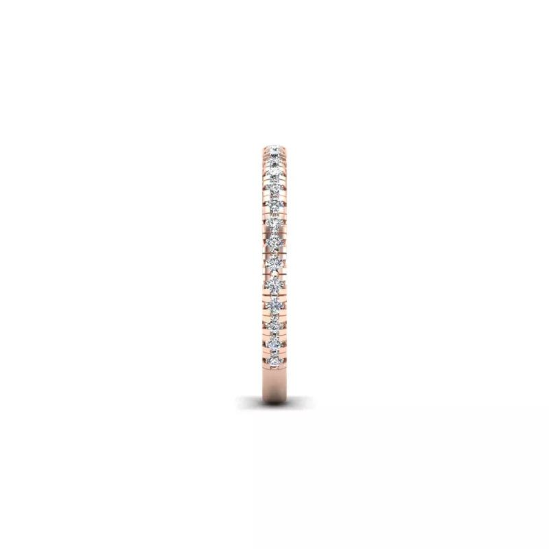 14K Rose Gold Alison Pave Band
