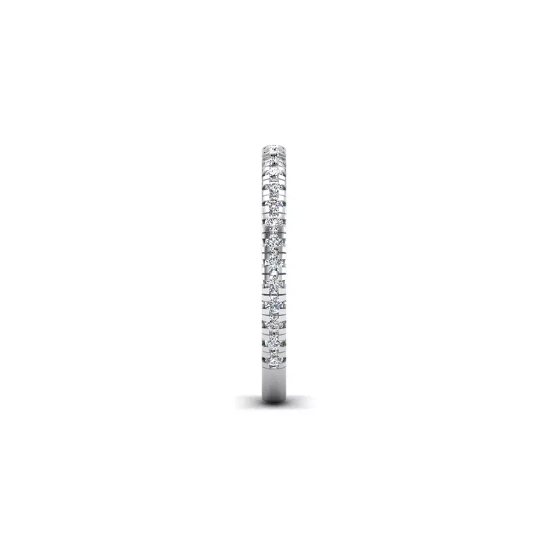 14K White Gold Alison Pave Band