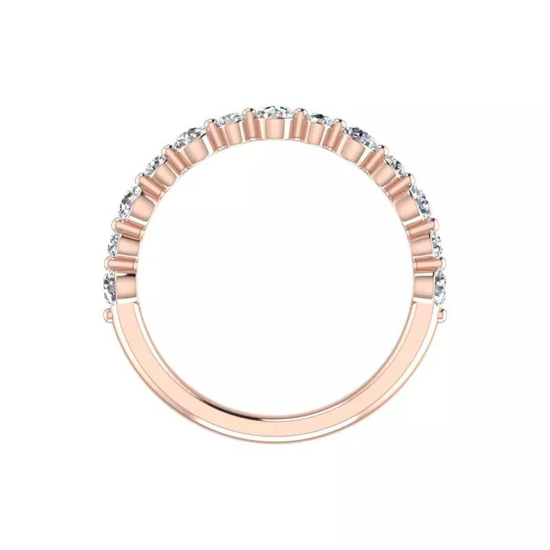 14K Rose Gold Sarah Diamond Band
