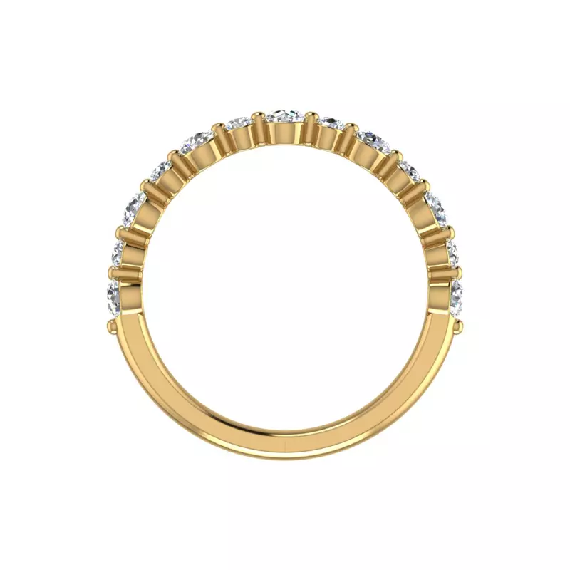 14K Yellow Gold Sarah Diamond Band