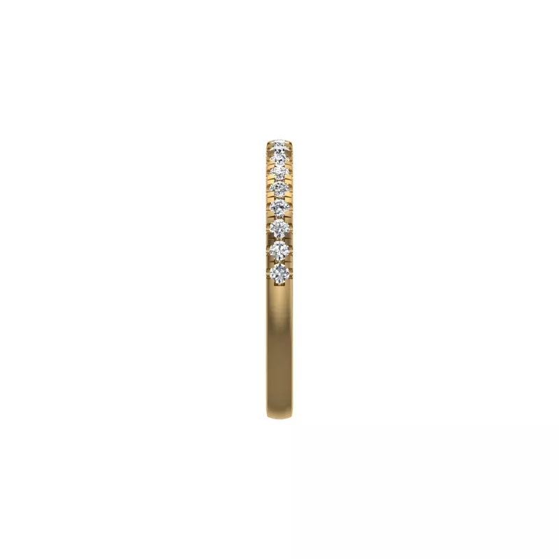 14K Yellow Gold Quinn Pave Band