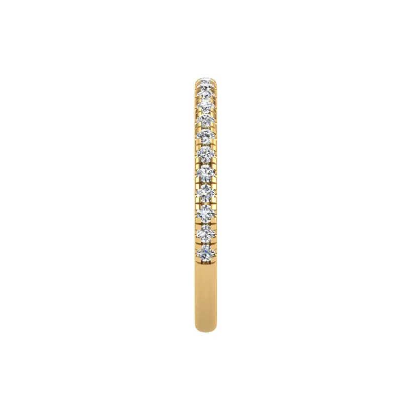 14K Yellow Gold Sadie Pave Band