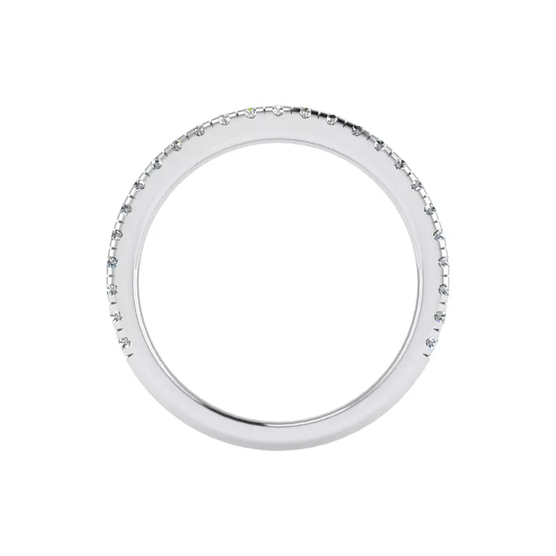 Platinum Sadie Pave Band