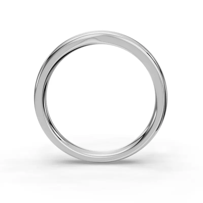 Platinum Leah Contoured Band (2.7mm)