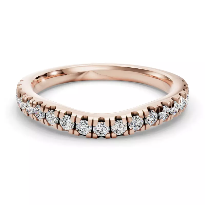 Ilana Pavé Contoured Band (2.2mm)