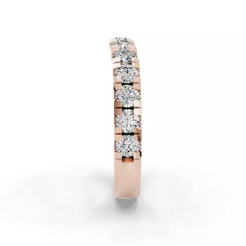 14K Rose Gold Summer Pavé Diamond Band (1.20 ct. tw.)
