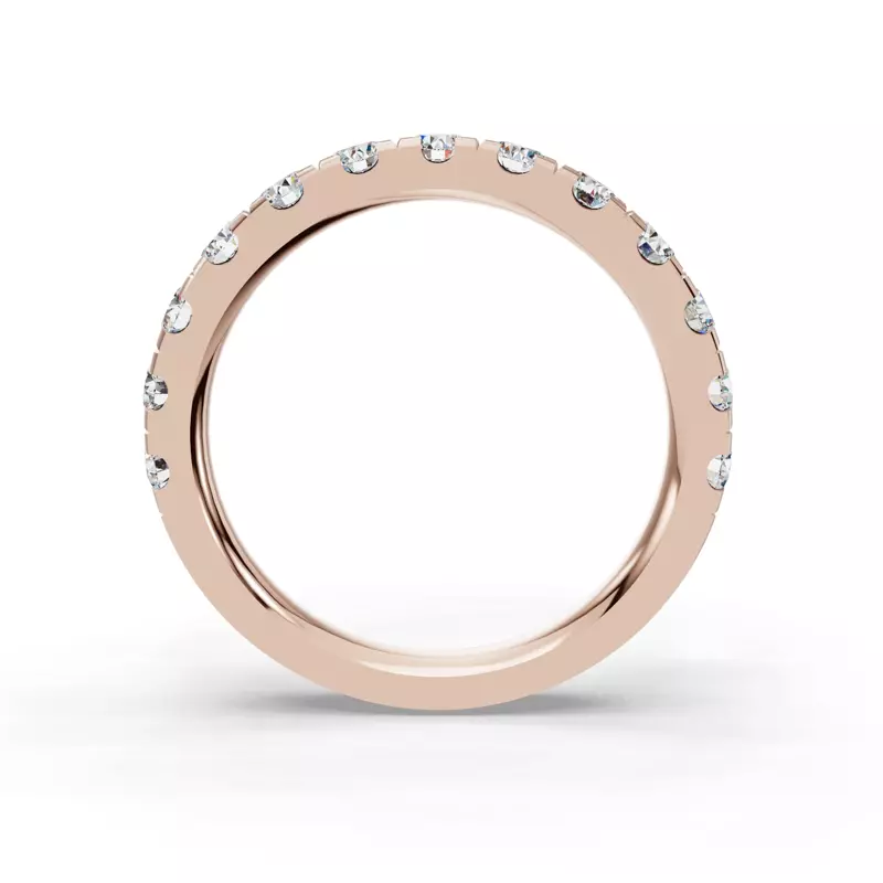 14K Rose Gold Summer Pavé Diamond Band (1.20 ct. tw.)
