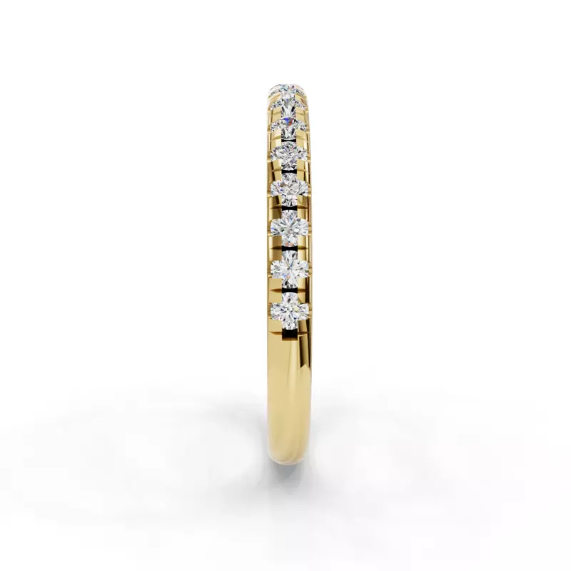 14K Yellow Gold Emery Band (2mm)