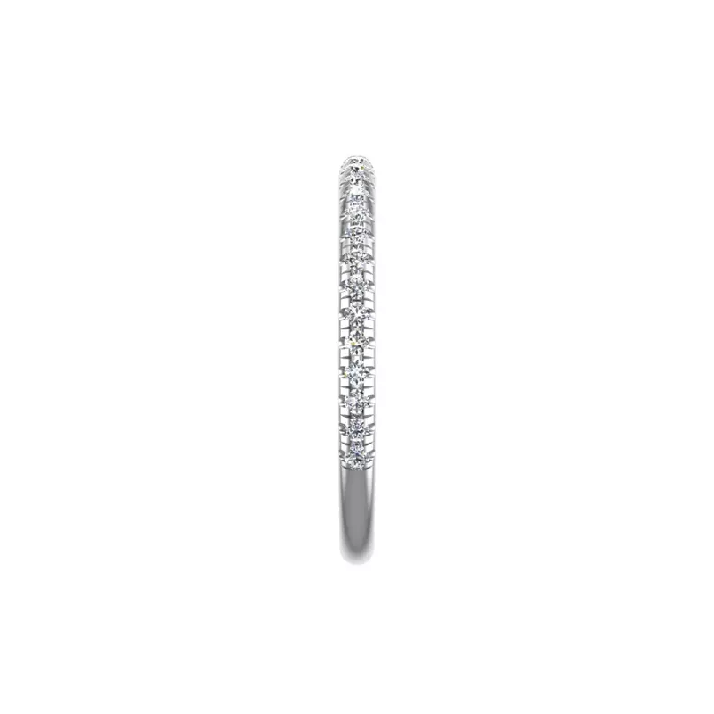 Platinum Naomi Pave Band