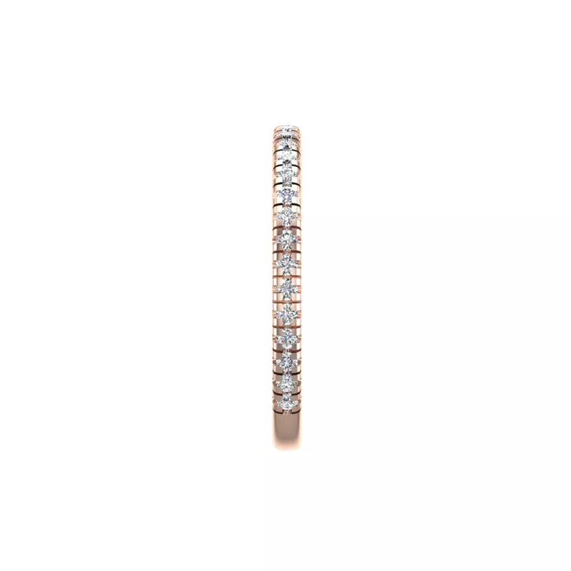 14K Rose Gold Madelyn Pave Band