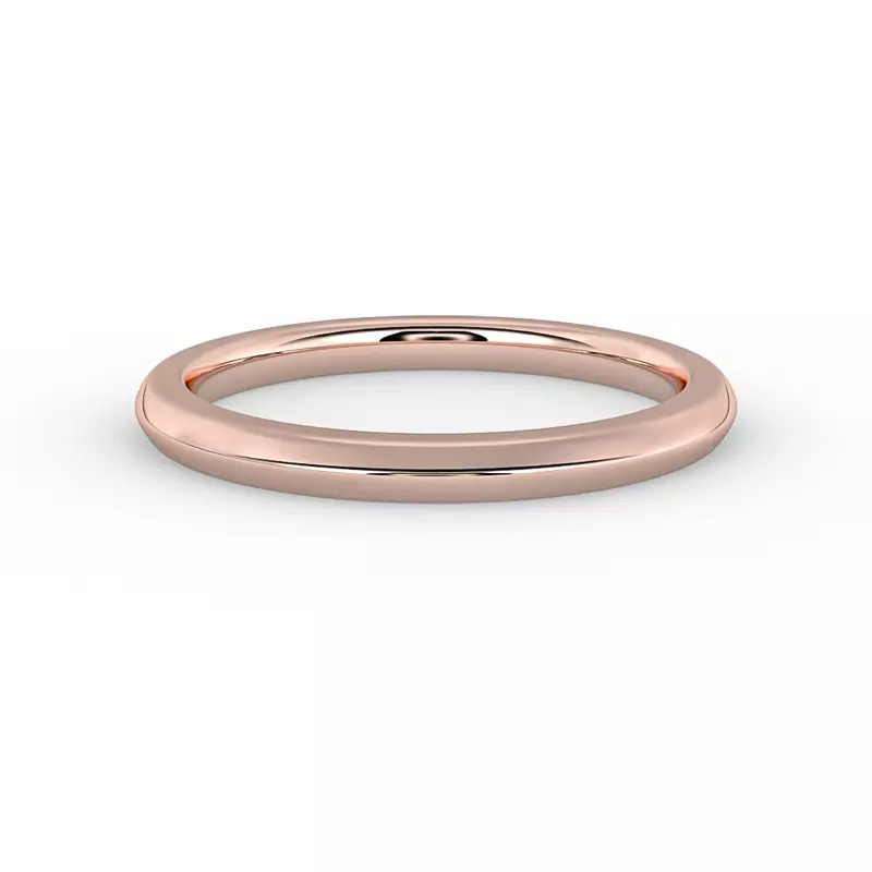 14K Rose Gold Ayesha Band
