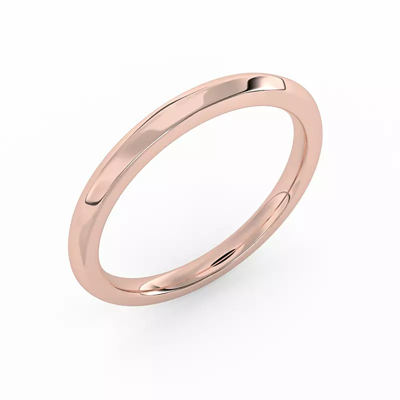 14K Rose Gold Ayesha Band