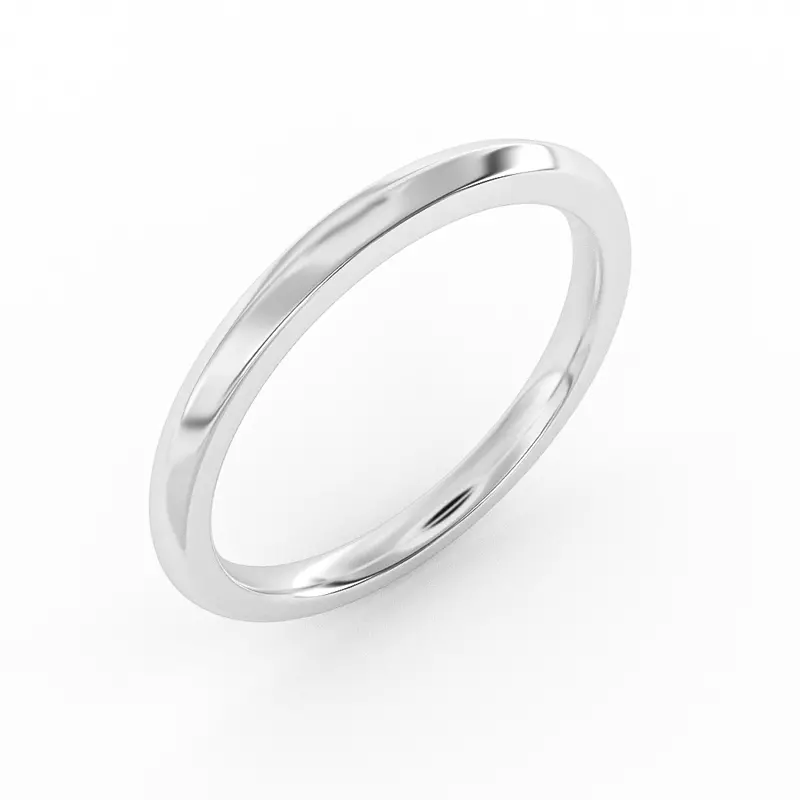 14K White Gold Ayesha Band