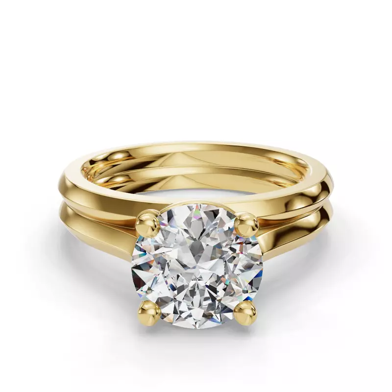 14K Yellow Gold Ayesha Band