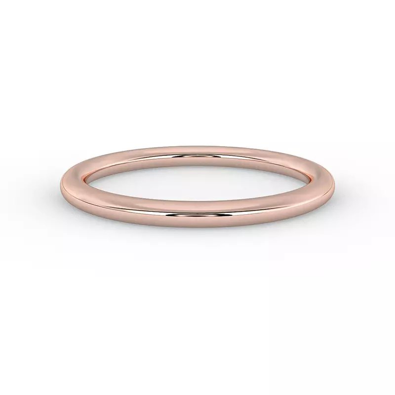 14K Rose Gold Harper Band