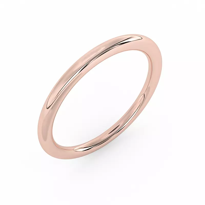 14K Rose Gold Harper Band