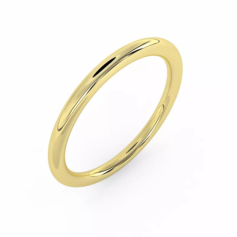 14K Yellow Gold Harper Band
