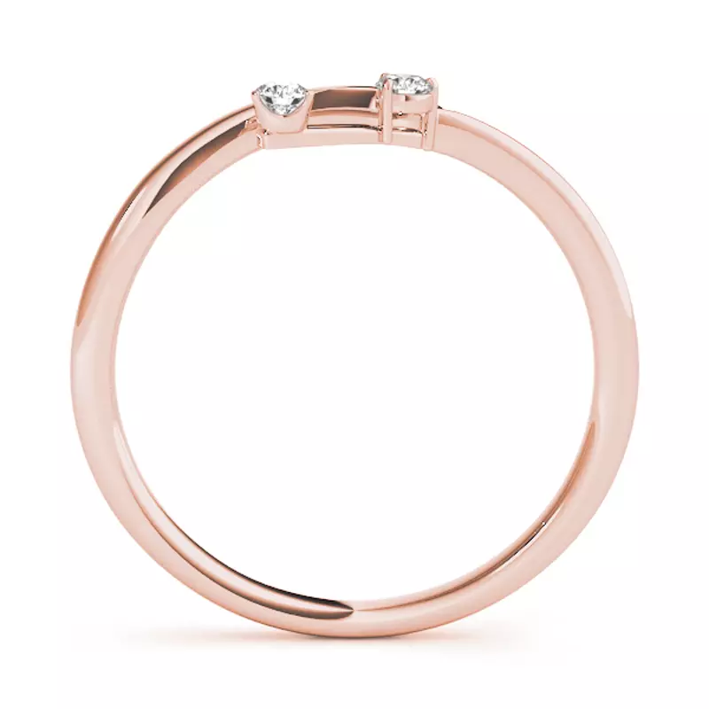 14K Rose Gold Ester Band