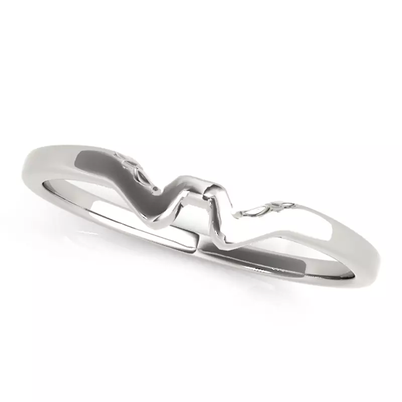 14K White Gold Twila Band