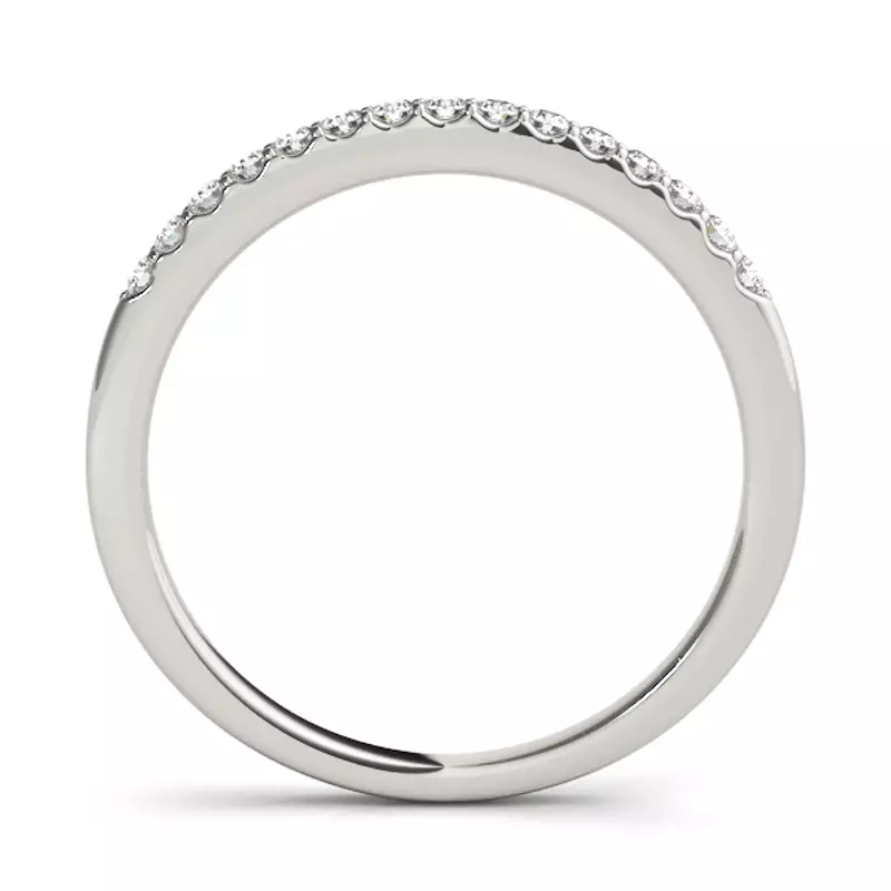 14K White Gold Frankie Band