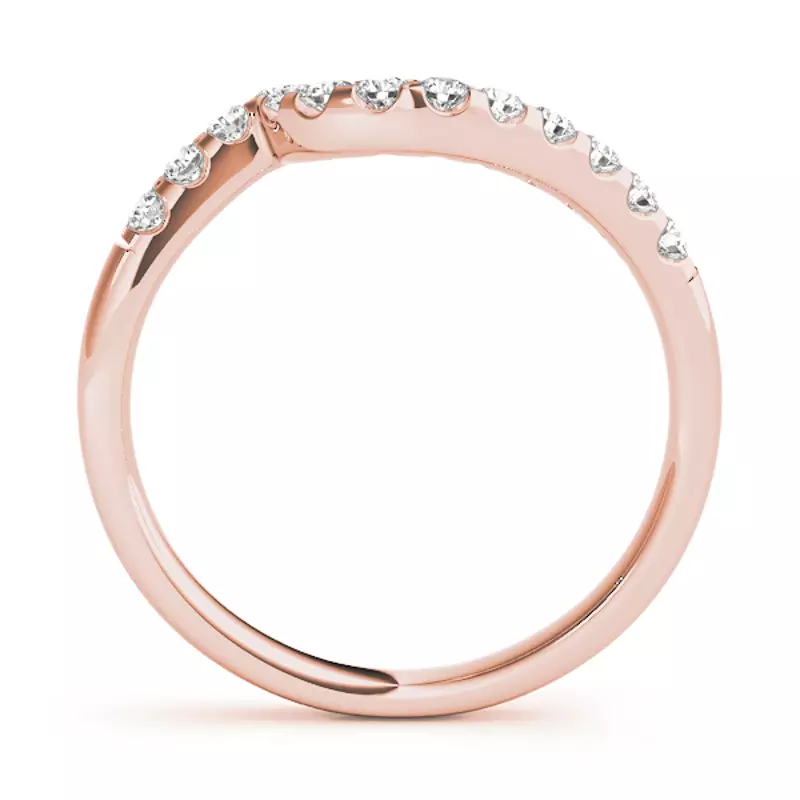 14K Rose Gold Zyla Band