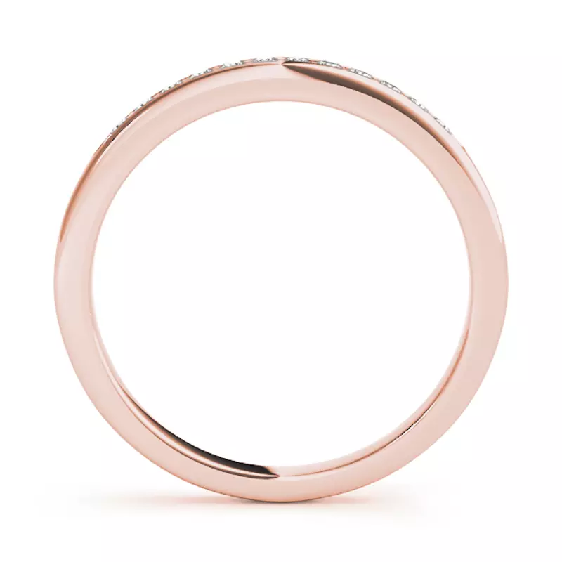 14K Rose Gold Solene Band