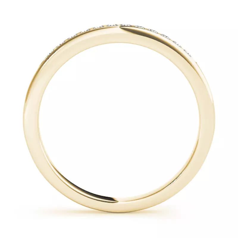 14K Yellow Gold Solene Band