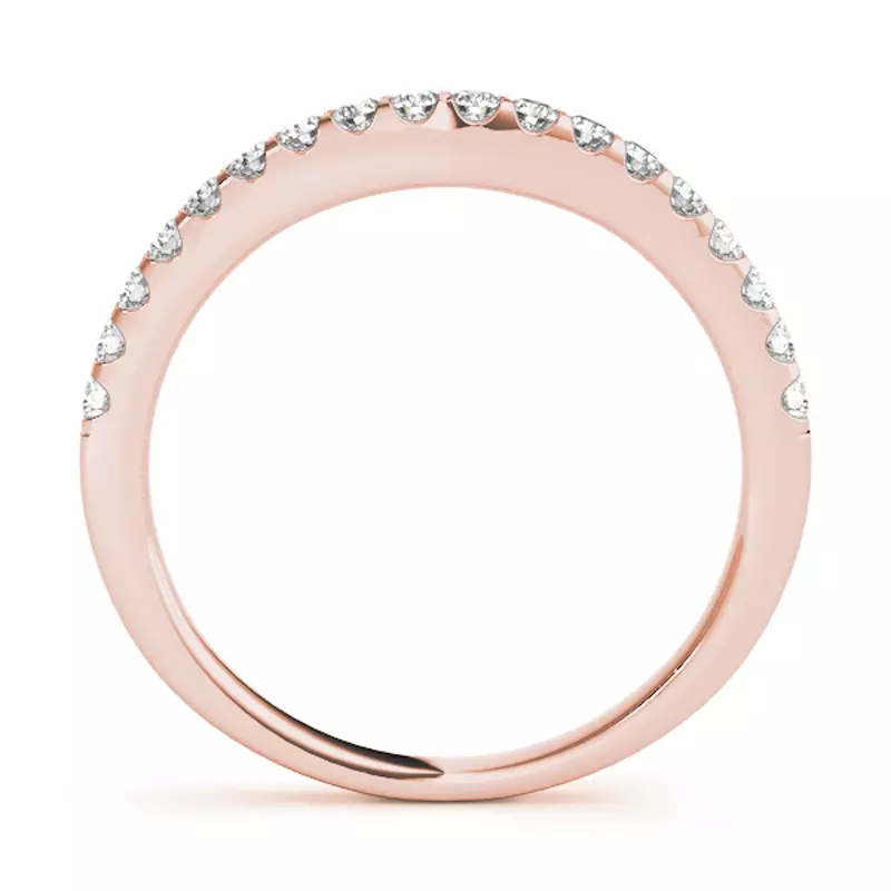 14K Rose Gold Norma Band