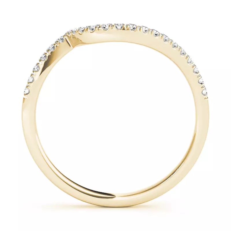 14K Yellow Gold Phoenix Band