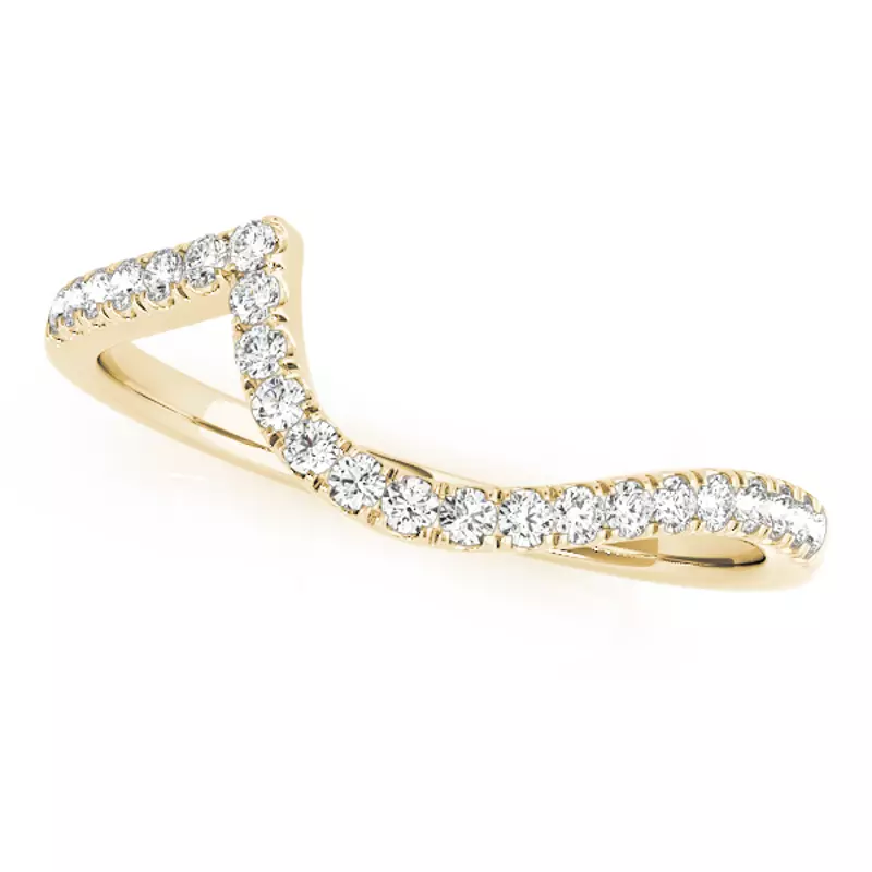 18K Yellow Gold Phoenix Band