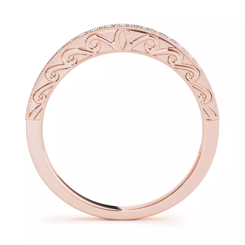 14K Rose Gold Sariah Vintage Band