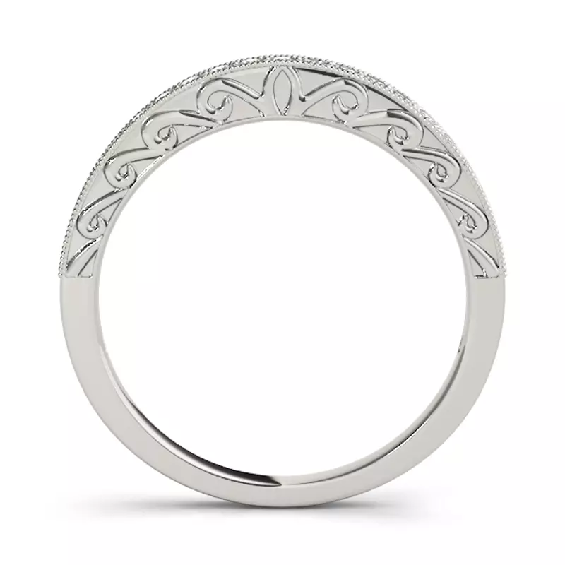 18K White Gold Sariah Vintage Band