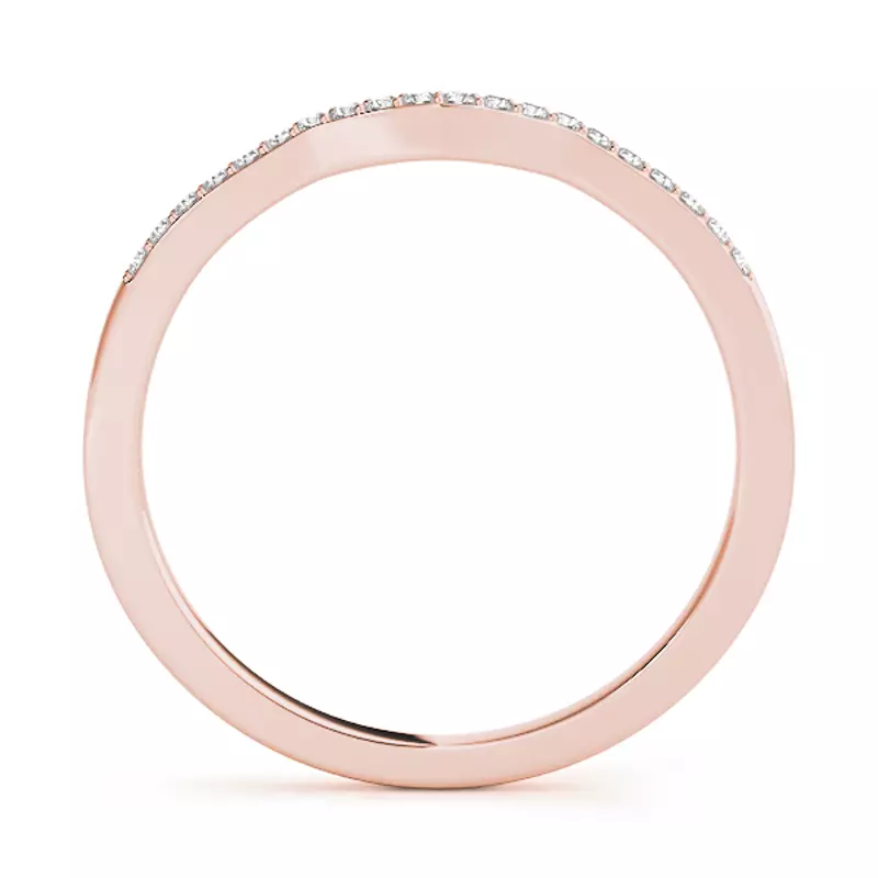 14K Rose Gold Navi Band