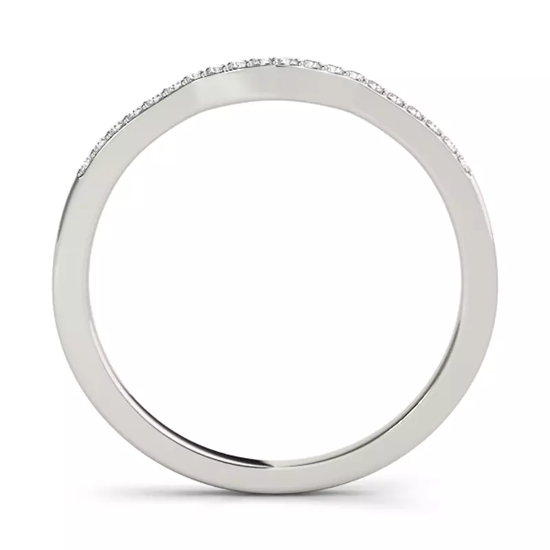 18K White Gold Navi Band