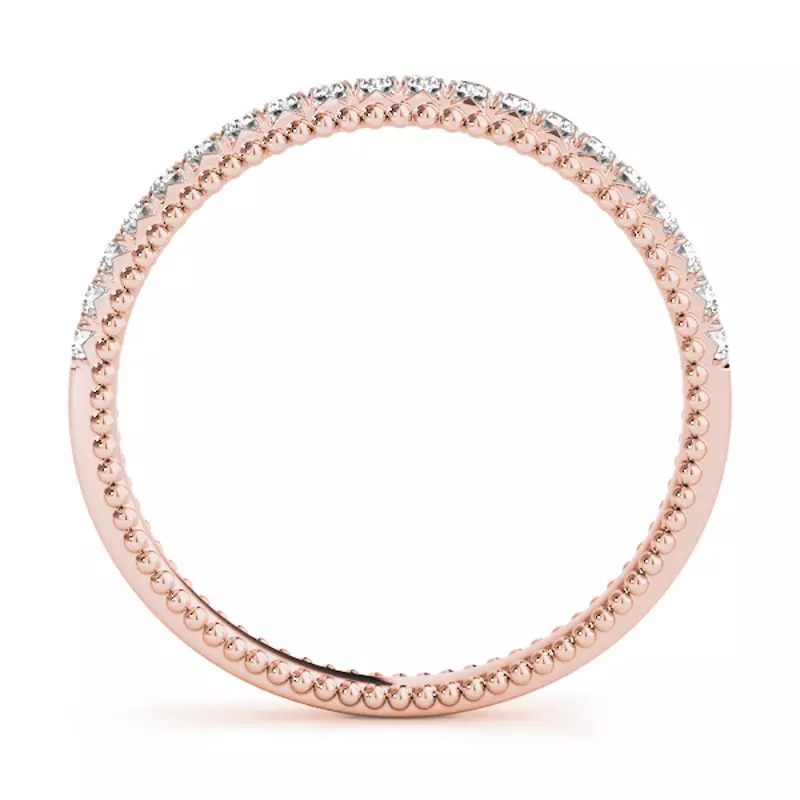 14K Rose Gold Bess Band