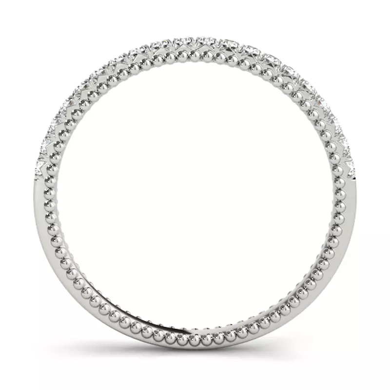 14K White Gold Bess Band