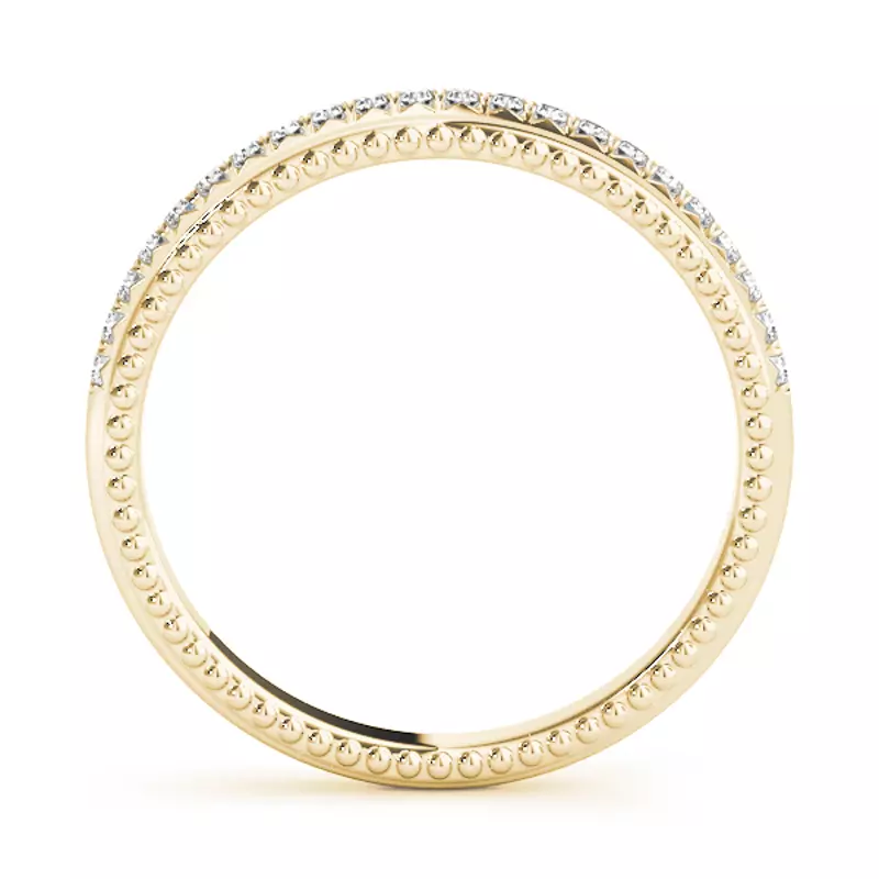 14K Yellow Gold Devi Band