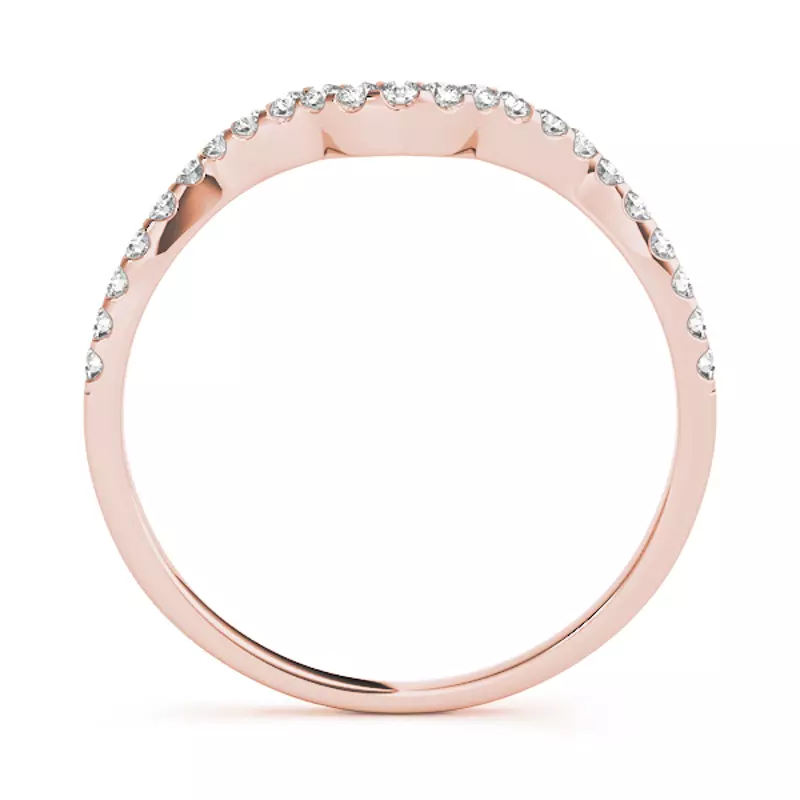 14K Rose Gold Leanna Band