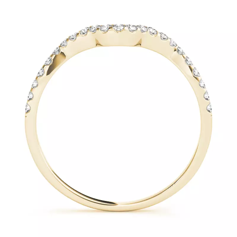 14K Yellow Gold Leanna Band