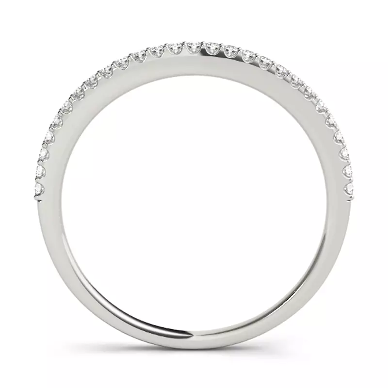 14K White Gold Aliana Band