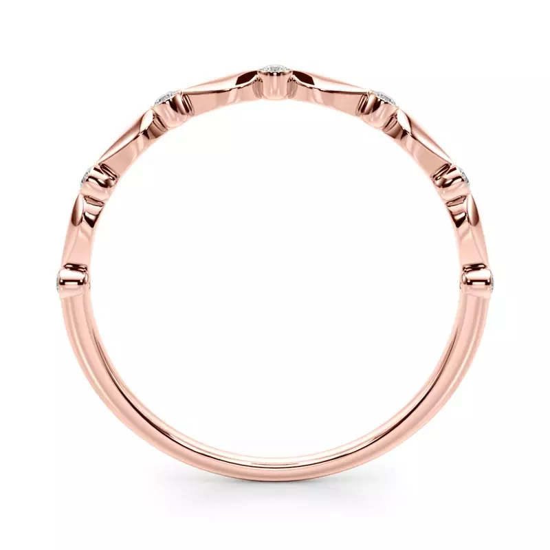 14K Rose Gold Cora Band